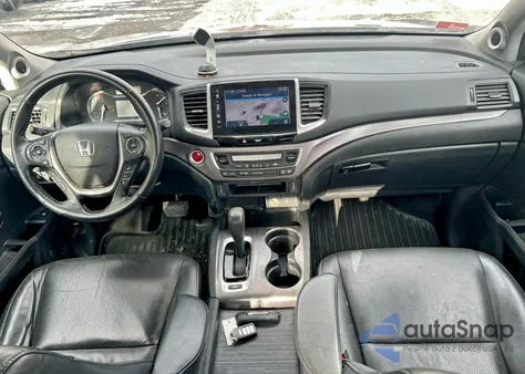 2017 Honda Ridgeline Rtl-T z USA, uszkodzony, nr VIN 5FPYK3F69HB001811